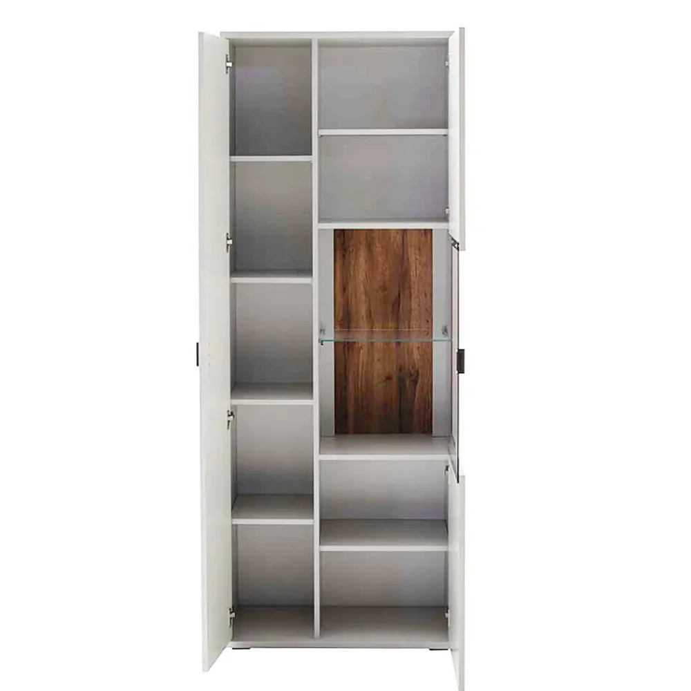 Wohnen Wohnzimmerschränke*75x199x37 2-türiger Wohnzimmerschrank modern - Apulco