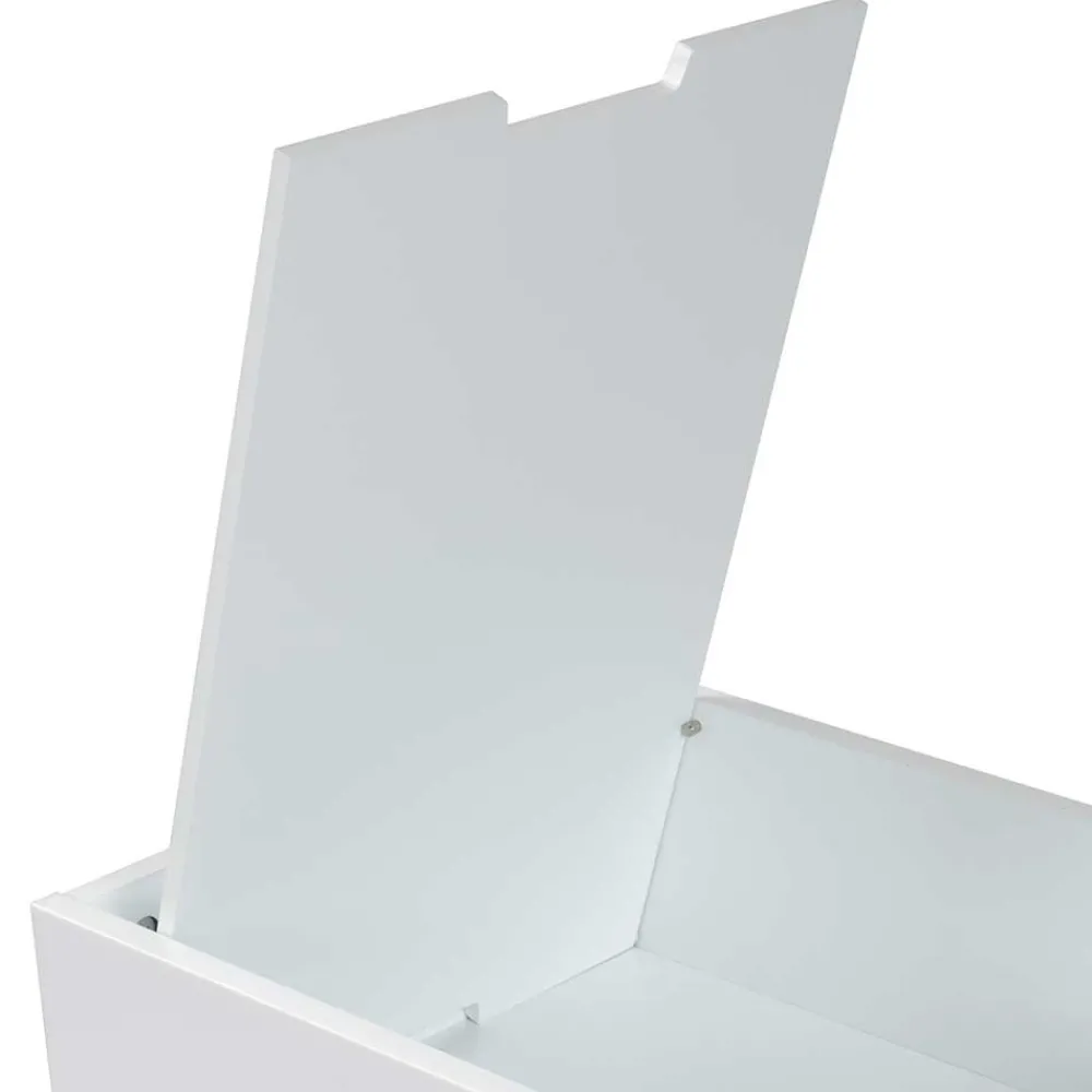 Wohnen 56x58x34 Truhe Kommode mit Klappe - Esmail