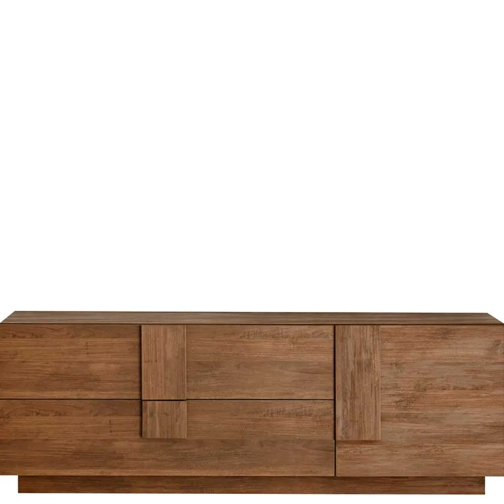 Wohnen Lowboards|Tv & Hifi-Möbel*181x63x44 TV Kommode in Holzoptik - Basento