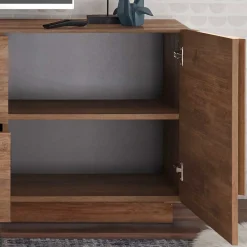 Wohnen Lowboards|Tv & Hifi-Möbel*181x63x44 TV Kommode in Holzoptik - Basento