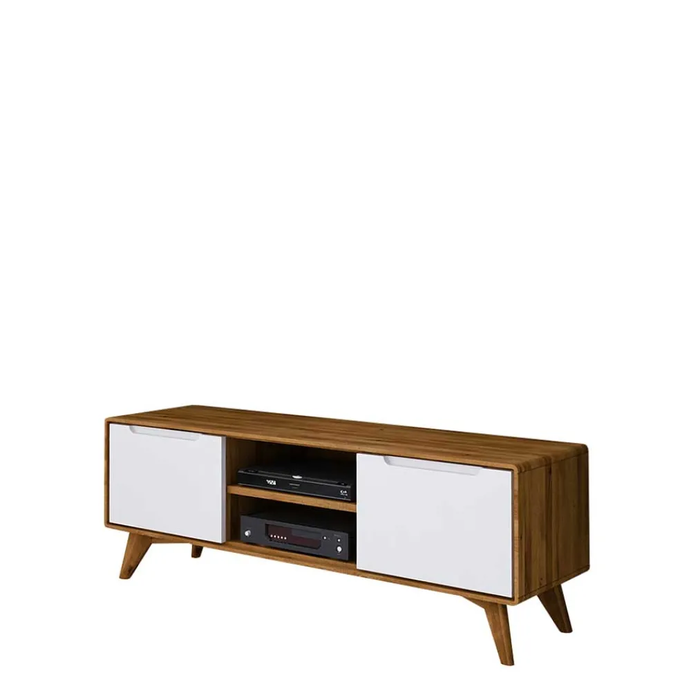 Wohnen 134x48x40 TV Schrank mit Türen & Fächern - Diesta