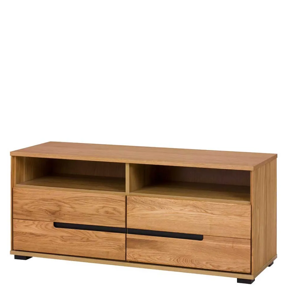 Wohnen 123x53x42 TV Unterschrank in Eiche - Sennya