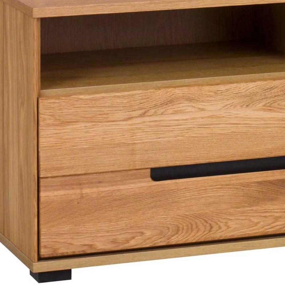 Wohnen 123x53x42 TV Unterschrank in Eiche - Sennya