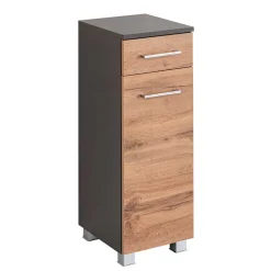 Wohnen 30x84x35 Unterschrank fürs Bad mit Schublade - Ishes