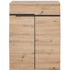 Wohnen 80x107x38 Vertiko für Schuhe in Wildeiche Optik - Kuetra