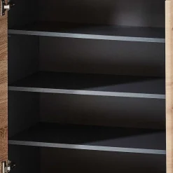 Wohnen 80x107x38 Vertiko für Schuhe in Wildeiche Optik - Kuetra