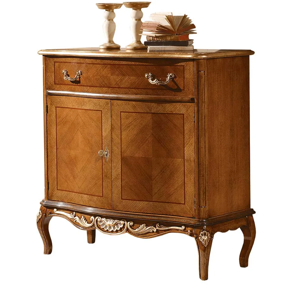 Wohnen Flurkommoden|Italienische Möbel*101x100x46 Vertiko im Italienischen Stil - Aciara