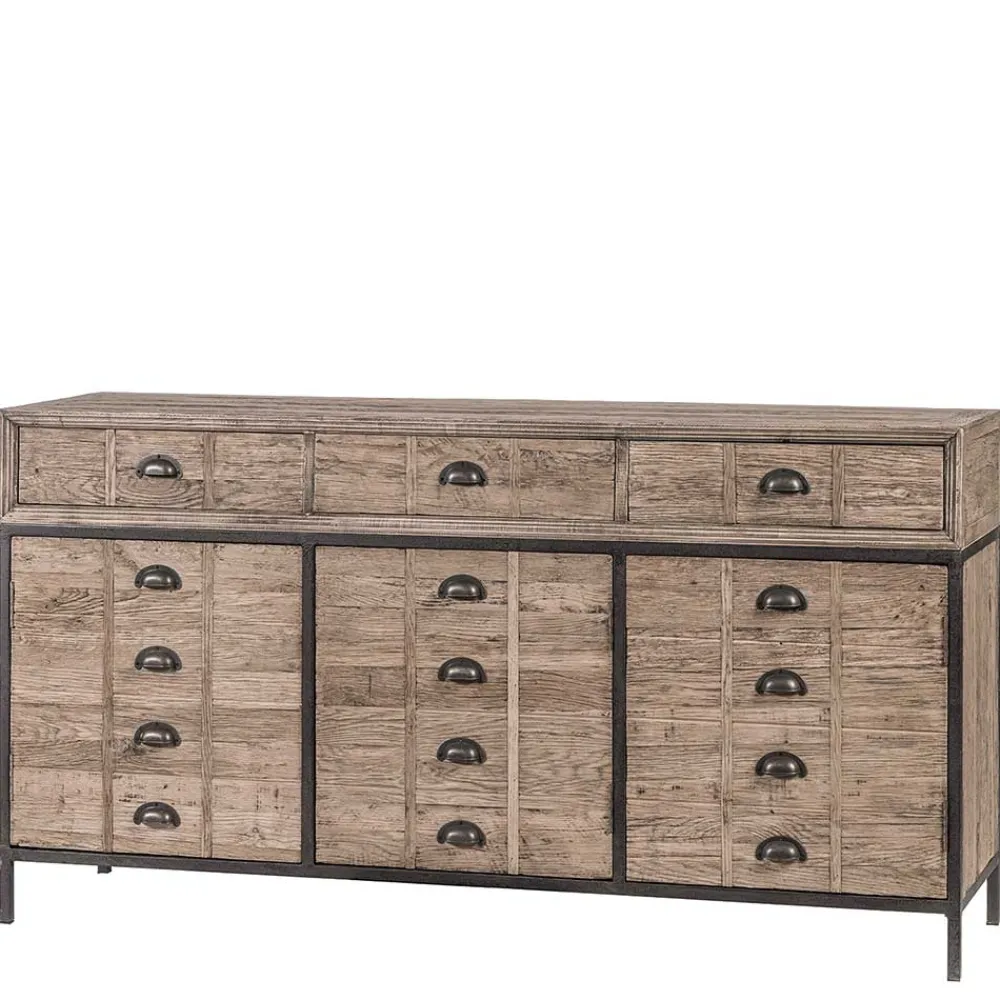 Wohnen 160x85x45 Vintage Sideboard aus Recyclingholz - Uvolph