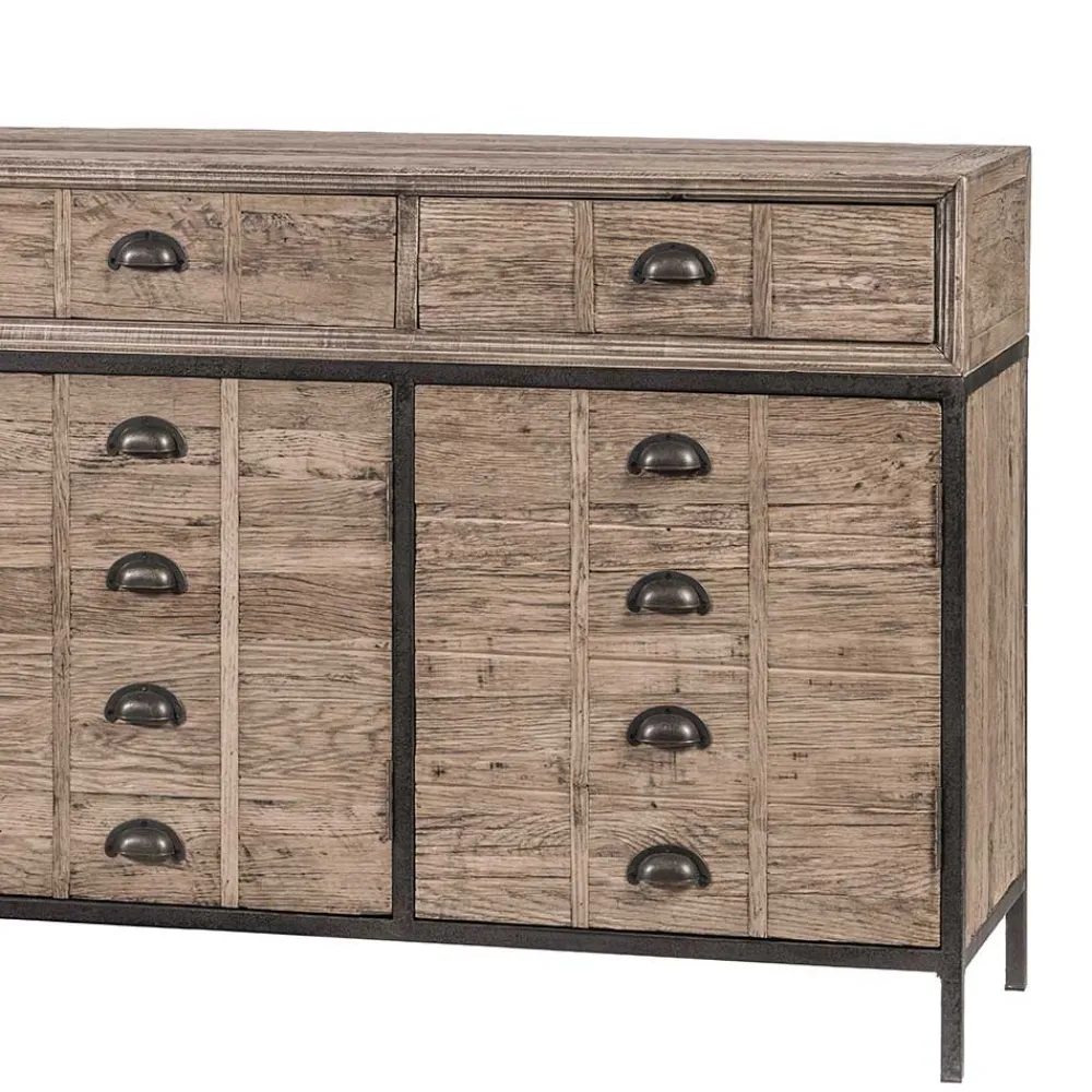Wohnen 160x85x45 Vintage Sideboard aus Recyclingholz - Uvolph