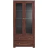 Wohnen Esszimmer-Vitrinen*80x178x40 Vitrine mit 2 Schubladen - Luvin