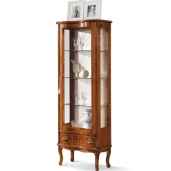 Wohnen Esszimmer-Vitrinen|Italienische Möbel*31x175x60 Vitrinenschrank im Italienischem Stil - Venerdina