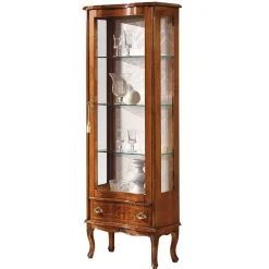 Wohnen Esszimmer-Vitrinen|Italienische Möbel*31x175x60 Vitrinenschrank im Italienischem Stil - Venerdina