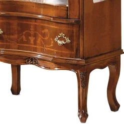Wohnen Esszimmer-Vitrinen|Italienische Möbel*31x175x60 Vitrinenschrank im Italienischem Stil - Venerdina