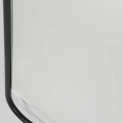 Wohnen 46x175x3 Wand Hängespiegel in Schwarz - Mentrakin