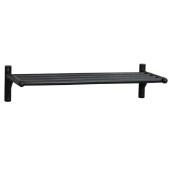 Wohnen Schuhschränke*80x19x33 Wandboard für Schuhe in Schwarz - Evlinu