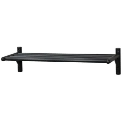 Wohnen Schuhschränke*80x19x33 Wandboard für Schuhe in Schwarz - Evlinu