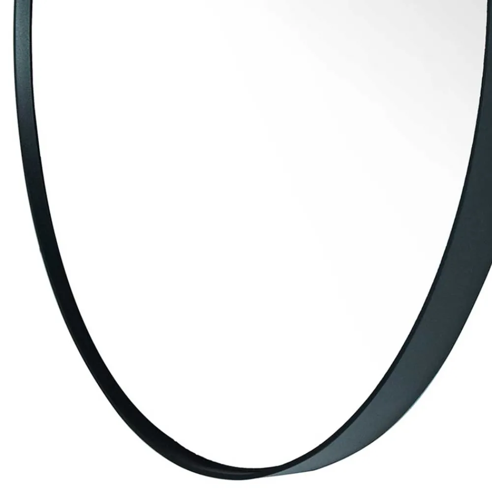 Wohnen 60x80x5 Wandspiegel in ovaler Form - Lonza