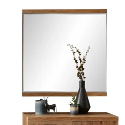Wohnen 85x88x2 Wandspiegel mit Facettenschliff - Elprisca