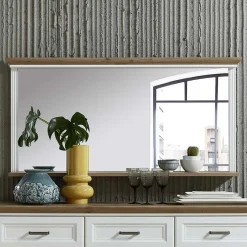 Wohnen Spiegel|Flurspiegel*142x74x16 Wandspiegel mit Landhaus Design - Sinolita