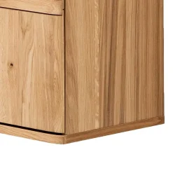 Wohnen Esszimmer-Vitrinen*45x149x37 Wandvitrine in Eiche Bianco - Crupean