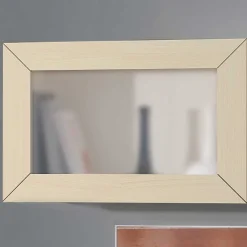 Wohnen Wohnzimmer Komplett*120x40x40 Wandvitrine mit Wandboard - Odillava (zweiteilig)