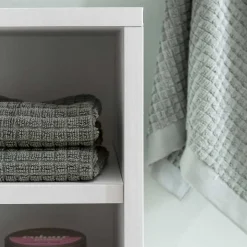 Wohnen 60x55x32 Waschbecken Unterschrank in Weiß - Turena