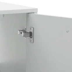 Wohnen 57x61x30 Waschbeckenschrank in Weiß & Gold - Nuszaleva