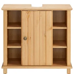 Wohnen Waschtisch|Waschbeckenunterschränke*60x65x30 Waschbeckenunterschrank aus Massivholz - Akzinad