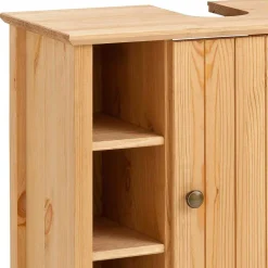 Wohnen Waschtisch|Waschbeckenunterschränke*60x65x30 Waschbeckenunterschrank aus Massivholz - Akzinad