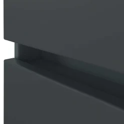 Wohnen 100x54x48 Waschtisch Konsole in Grau & Wildeiche - Noricas