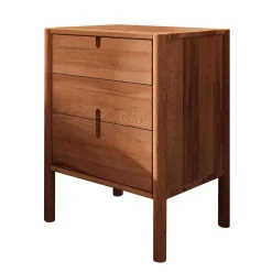 Wohnen Sideboards & Kommoden|Sideboards & Kommoden*60x69x36 Wildbuche Nachtkommode geölt - Indrya