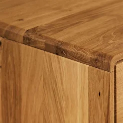 Wohnen Flurkommoden|Küchenschränke*90x92x40 Wildeiche Kommode mit Tür - Eavy