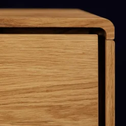 Wohnen Flurkommoden|Küchenschränke*90x92x40 Wildeiche Kommode mit Tür - Eavy