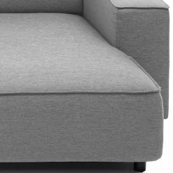 Wohnen 324x70x195 Wohnlandschaft in Hellgrau - Brianco