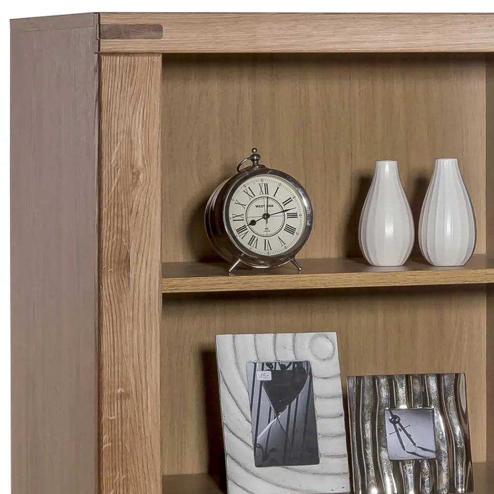 Wohnen 68x140x40 Wohnraum Regal aus Wildeiche - Maila