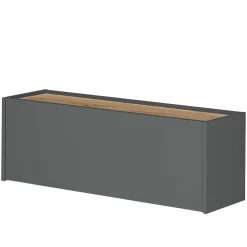 Wohnen Büroschränke*100x35x30 Wohnzimmer Hängeschrank mit Klappe - Ahilav