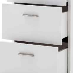 Wohnen 42x98x44 Wohnzimmer Hochkommode mit LED - Nusenia