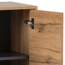 Wohnen Küchenschränke*112x94x33 Wohnzimmer Kommode mit vier Türen - Swurta