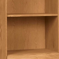 Wohnen Esszimmer-Vitrinen*63x197x41 Wohnzimmer Regal mit 3 Fächern & Tür - Sennya