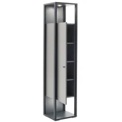 Wohnen 40x178x37 Wohnzimmer Schrank in Grau & Anthrazit - Ridona I