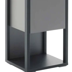 Wohnen 40x178x37 Wohnzimmer Schrank in Grau & Anthrazit - Ridona I