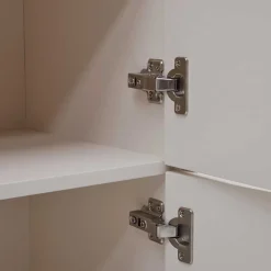 Wohnen 98x160x98 Wohnzimmer Schrank 4-türig & Fach - Dresconio