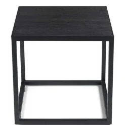 Wohnen 40x40x40 Wohnzimmer Tisch in Schwarz - Vanilla