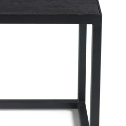 Wohnen 40x40x40 Wohnzimmer Tisch in Schwarz - Vanilla