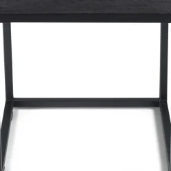 Wohnen 40x40x40 Wohnzimmer Tisch in Schwarz - Vanilla