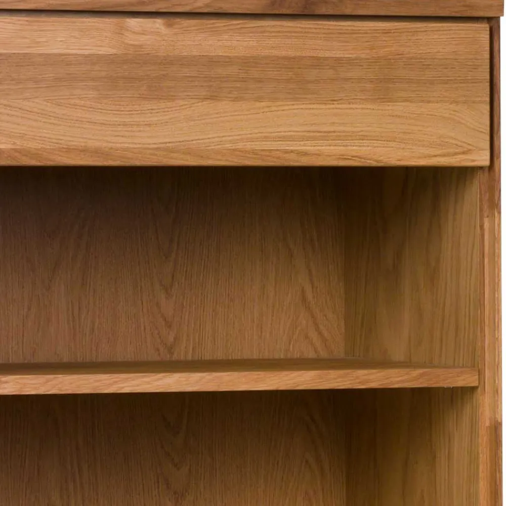 Wohnen 63x148x41 Wohnzimmerregal in Eiche - Sennya I