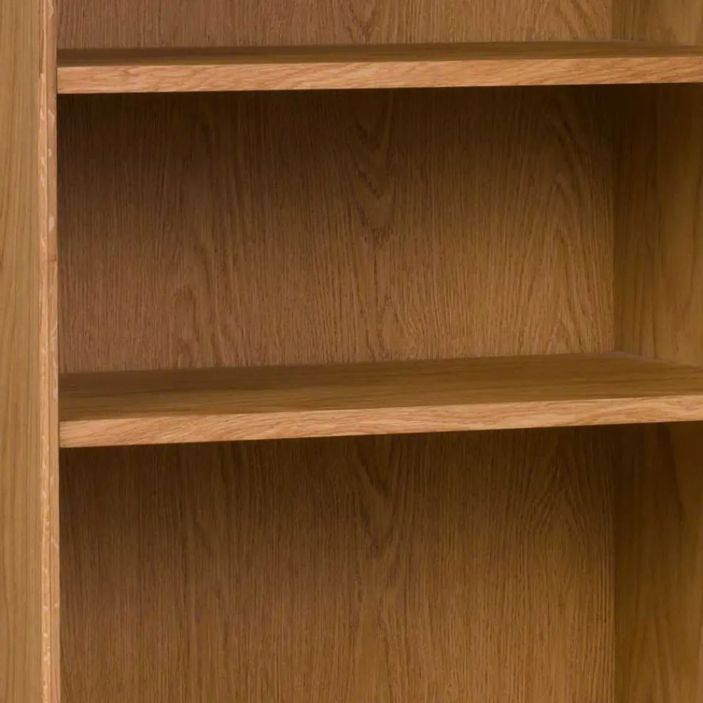 Wohnen 63x148x41 Wohnzimmerregal in Eiche - Sennya I