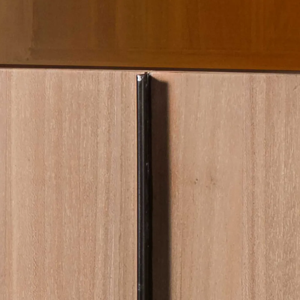 Wohnen 57x200x48 Wohnzimmerschrank aus Teak - Nekella I