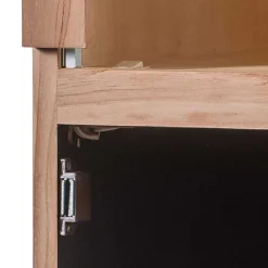 Wohnen 57x200x48 Wohnzimmerschrank aus Teak - Nekella I