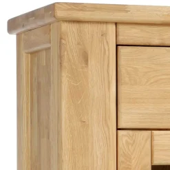 Wohnen 131x160x47 Wohnzimmerschrank mit Glastüren - Miarizia